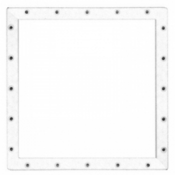 Flanschsatz kompl. in Kunststoff